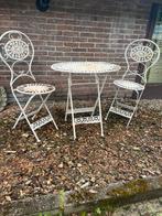 Brocante gietijzeren tuinset, Overige materialen, Gebruikt, Tuinset, Eettafel