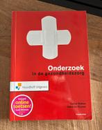 Esther Bakker - Onderzoek in de gezondheidszorg, Esther Bakker; Hans van Buuren, Ophalen of Verzenden, Zo goed als nieuw, Nederlands