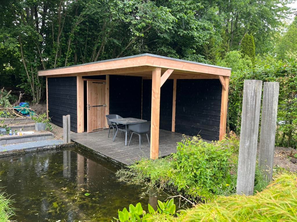 Douglas overkapping op maat., Tuin en Terras, Ophalen, Nieuw