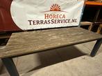 Robuuste houten tafel, Ophalen, Gebruikt, 200 cm of meer, 50 tot 100 cm