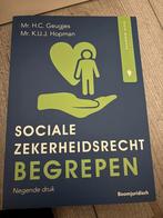 H.C. Geugjes - Socialezekerheidsrecht begrepen, Boeken, Sociale wetenschap, Ophalen of Verzenden, Zo goed als nieuw, H.C. Geugjes; K.U.J. Hopman