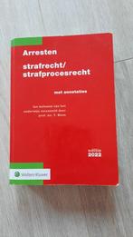 Arrestenbundel strafrecht/strafprocesrecht, Ophalen of Verzenden, Zo goed als nieuw