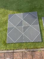 Garagevloer, open harde kunststof kliktegel 400x400x18mm, Ophalen, Zo goed als nieuw, Minder dan 5 m², 20 tot 40 cm