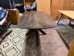 Tafel deens ovaal 280x100 noten hout, Ophalen, 100 tot 150 cm, Vijf personen of meer, Ovaal