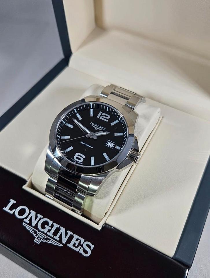 Longines Conquest 41 mm, Sieraden, Tassen en Uiterlijk, Horloges | Heren, Zo goed als nieuw, Overige merken, Staal, Ophalen of Verzenden