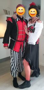 Carnaval heer EN dame, Carnaval, Maat 48/50 (M), Ophalen of Verzenden, Zo goed als nieuw