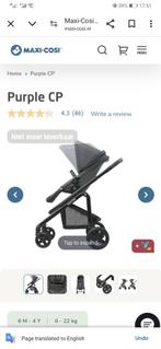 Maxi cosi lila cp stroller essential graphite, Kinderen en Baby's, Kinderwagens en Combinaties, Kinderwagen, Gebruikt, Maxi-Cosi