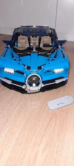 Lego technic bugatti chiron 42083 zgan 100% compleet netjes, Ophalen of Verzenden, Zo goed als nieuw, Complete set, Lego