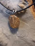 Rutiel kwarts hanger, Sieraden, Tassen en Uiterlijk, Ophalen of Verzenden, Nieuw