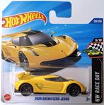 Hot Wheels 2020 Koenigsegg Jesko, Geel, Ophalen, Nieuw, Auto