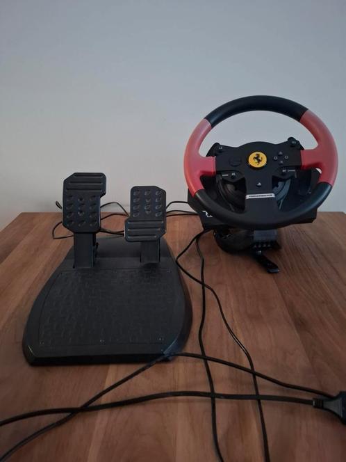 Stuur Thrustmaster Ferrari Edition Playstation 3,4 en PC., Computers en Software, Joysticks, Zo goed als nieuw, Ophalen of Verzenden