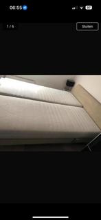 2 persoons boxspring, Huis en Inrichting, Slaapkamer | Bedden, Ophalen, Tweepersoons, Zo goed als nieuw, 180 cm