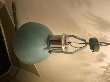 Hanglamp industrieel turquoise / zee groen z.g.a.n. 