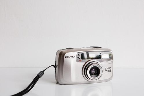 Pentax Espio 738s (2), Audio, Tv en Foto, Fotocamera's Analoog, Gebruikt, Compact, Pentax, Ophalen of Verzenden