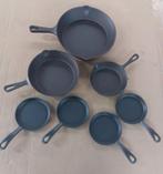 Gietijzeren pannenset 7-dlg, Gietijzer, Vogelhuis.shop en bbq, Nieuw, Pannenset