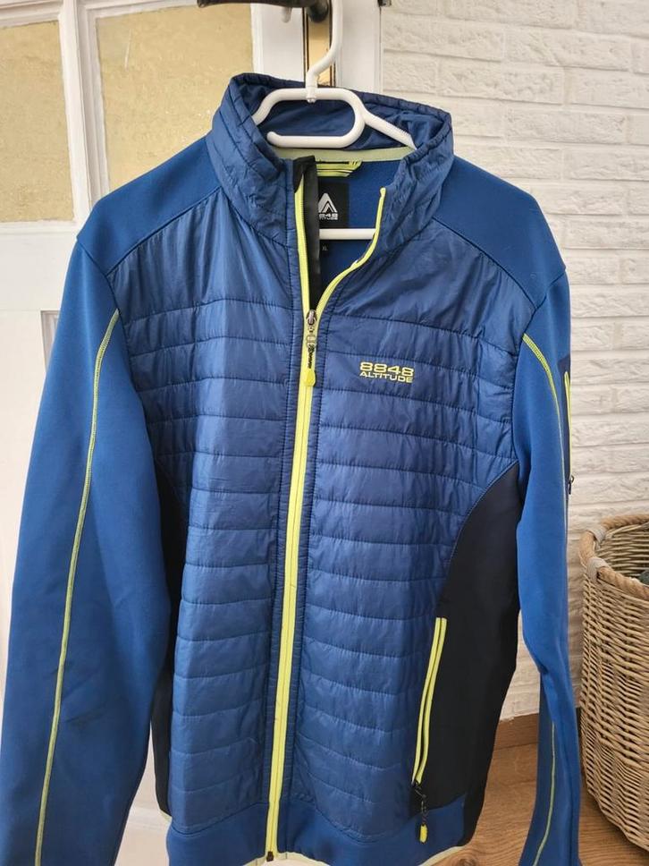 8848 Altitude Jas XL - Blauw/Zwart, Kleding | Heren, Jassen | Zomer, Ophalen of Verzenden