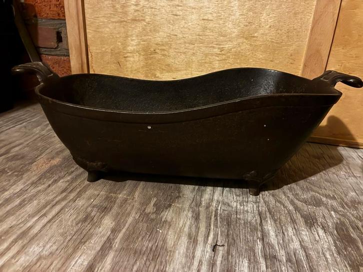 Antieke Gietijzeren Kolenbak, Antiek en Kunst, Antiek | Woonaccessoires, Ophalen