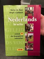 Studieboek Nederlands in actie methode NT2 hoogopgeleiden, Ophalen of Verzenden, Alpha, Zo goed als nieuw, HBO