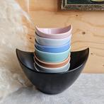 Huizen Holland Tulipe retro pastel pindaset, Ophalen of Verzenden, Huis en Inrichting