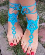 Nieuw barefooties gehaakt handgemaakt nieuw kleuren, Verzenden, Nieuw, Overige kleuren, Overige typen