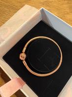 Originele Pandora moments armband, rose goud verguld, 16cm, Ophalen of Verzenden, Zo goed als nieuw, Goud, Zilver