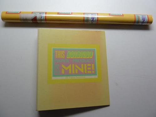 Vintage kaftpapier + ringband 17-rings A5, Diversen, Papierwaren, Nieuw, Ophalen of Verzenden