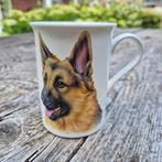 Mok / beker German Shepherd, Leonardo Collection, Ophalen of Verzenden, Zo goed als nieuw, Porselein, Overige stijlen