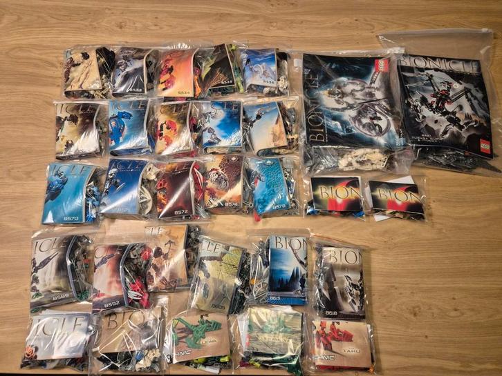 Grote partij Lego Bionicle, Kinderen en Baby's, Speelgoed | Duplo en Lego, Zo goed als nieuw, Lego, Complete set, Ophalen of Verzenden