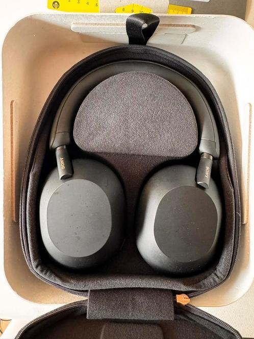 Sony WH-1000XM5 ZWART, Audio, Tv en Foto, Koptelefoons, Nieuw, Over oor (circumaural), Sony, Draadloos, Bluetooth, Surround, Ophalen of Verzenden