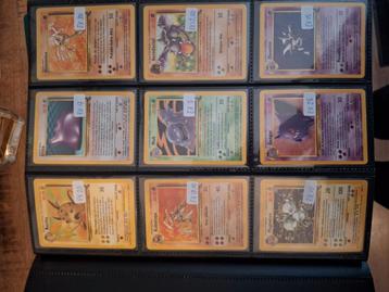 Oude pokemon kaarten holo's en reverses beschikbaar voor biedingen