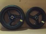 set velgen met banden van Kawasaki  ZXR750 bj92-97, Motoren, Onderdelen | Kawasaki, Ophalen of Verzenden, Gebruikt