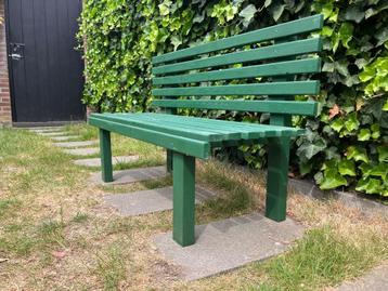 Lattenbank tuinbank kinderbank groen beschikbaar voor biedingen