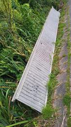 Aluminium loop/rijbrug, Doe-het-zelf en Verbouw, Ladders en Trappen, Ophalen, Gebruikt, 4 meter of meer