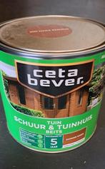 Cetabever schuur en tuinhuis beits donker eiken, Doe-het-zelf en Verbouw, Verf, Beits en Lak, Ophalen, Bruin, Beits, Zo goed als nieuw