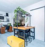 Ikea Valholma keukenblok keukeneiland met rek & 2 barkrukken, Huis en Inrichting, Keuken | Keukenelementen, Ophalen, Gebruikt