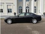 Maserati Quattroporte 4.2 V8 2008 Zwart, Auto's, Automaat, Zwart, Leder, Sedan