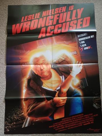 WRONGFULLY   ACCUSED      filmposter. beschikbaar voor biedingen