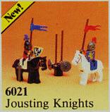Lego Castle Lion Knights 6021 Jousting Knights, Ophalen of Verzenden, Zo goed als nieuw, Complete set, Lego
