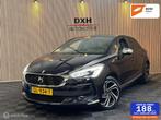 Citroen DS5 1.6 THP So Chic AUT PANO LEDER MEMORY XENON NAVI, Auto's, 4 cilinders, 1404 kg, Blauw, Lichtsensor