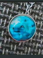 Ketting Wolf, Sieraden, Tassen en Uiterlijk, Verzenden, Nieuw, Zilver, Met hanger