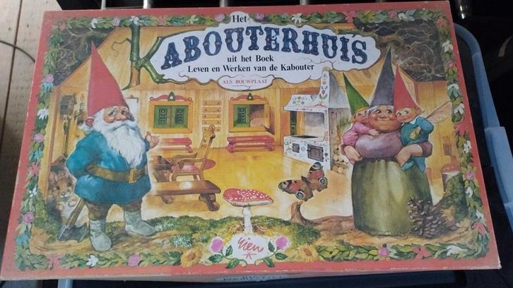 Het Kabouterhuis Bouwplaat - Nieuwstaat!, Hobby en Vrije tijd, Gezelschapsspellen | Bordspellen, Zo goed als nieuw, Ophalen of Verzenden