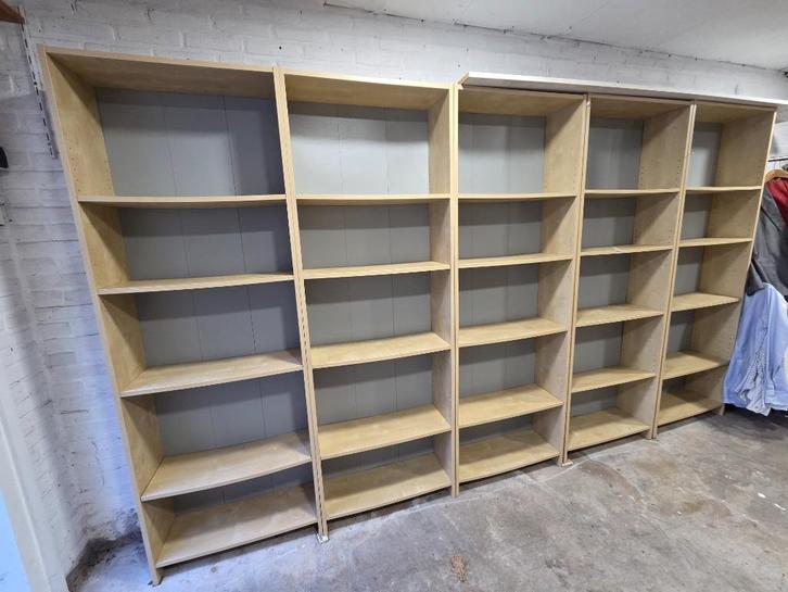 Boekenkasten 5stuks gratis op te halen, Huis en Inrichting, Kasten | Boekenkasten, Gebruikt, 50 tot 100 cm, 150 tot 200 cm, Minder dan 25 cm