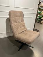 Fauteuil Dorien, leer, zandkleur, Ophalen, Zo goed als nieuw, Leer
