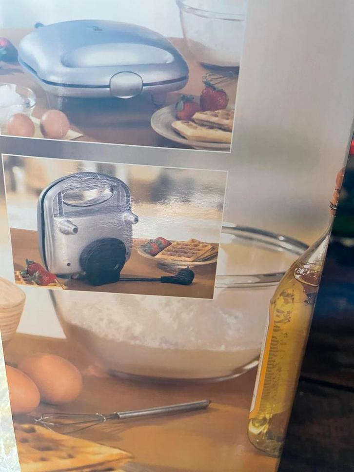 Nieuw Wafelijzer - Heerlijke wafels bakken!, Witgoed en Apparatuur, Wafelijzers, Nieuw, Uitneembare platen, Ophalen of Verzenden