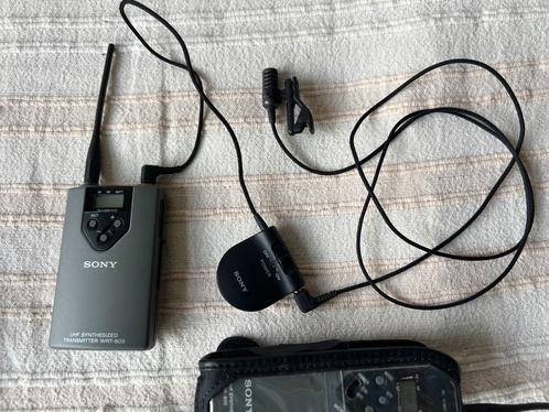 Draadloze speldmicrofoon Sony, Audio, Tv en Foto, Fotografie | Professionele apparatuur, Gebruikt, Ophalen