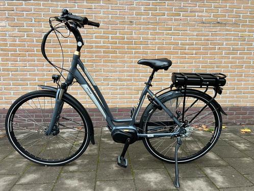 Elektrische fiets amslod Framemaat 50cm, Fietsen en Brommers, Fietsen | Dames | Damesfietsen, Zo goed als nieuw, Versnellingen