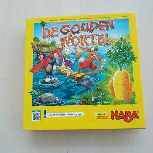 Spel: de gouden wortel, van Haba, Hobby en Vrije tijd, Gezelschapsspellen | Kaartspellen, Zo goed als nieuw, Drie of vier spelers