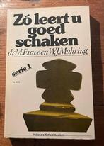 Schaakboek zo leert u goed schaken van dr Max Euwe, Boeken, Ophalen of Verzenden, Zo goed als nieuw