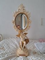 Staande spiegel die veel liefde nodig heeft, Antiek en Kunst, Antiek | Spiegels, Minder dan 100 cm, Minder dan 50 cm, Ophalen of Verzenden