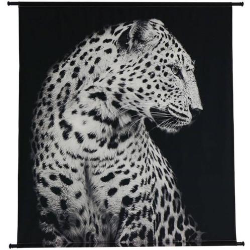 NIEUW! Wandkleed luipaard zwart 138x132cm, Huis en Inrichting, Woonaccessoires | Wanddecoraties, Nieuw, Ophalen of Verzenden